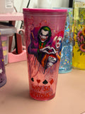 24 OZ glow In The Dark Joker And Harley Quinn